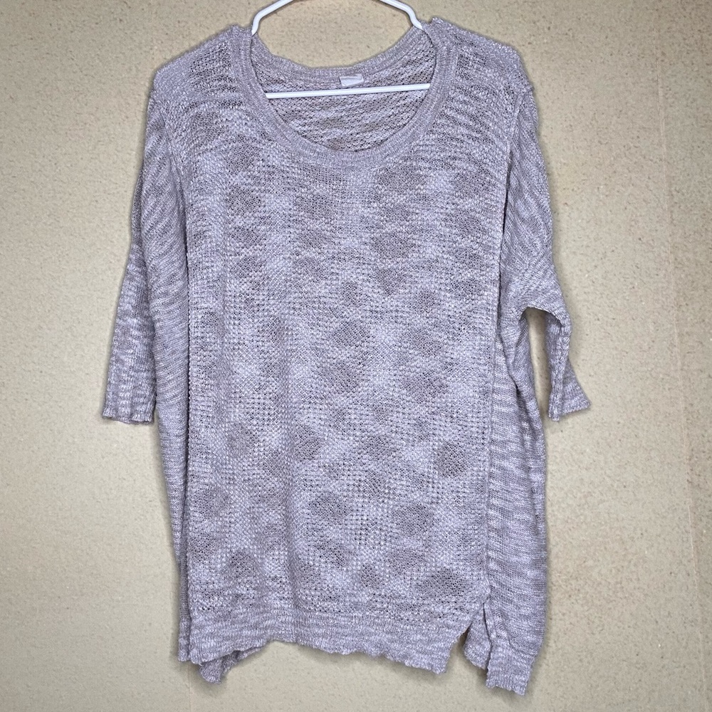 Sun and Shadow Beige Sweater